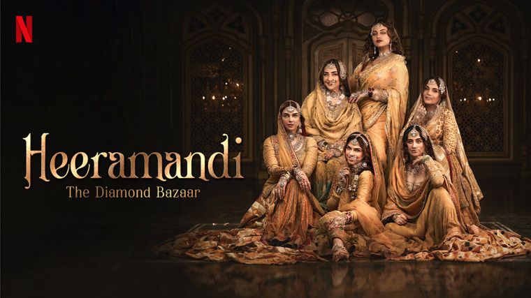 《情迷希拉曼地：璀璨名姝第一季》Heeramandi: The Diamond Bazaar 迅雷下载 2024新剧 第1张